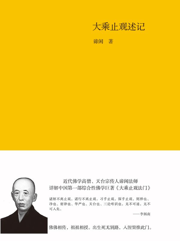 大乘止观述记