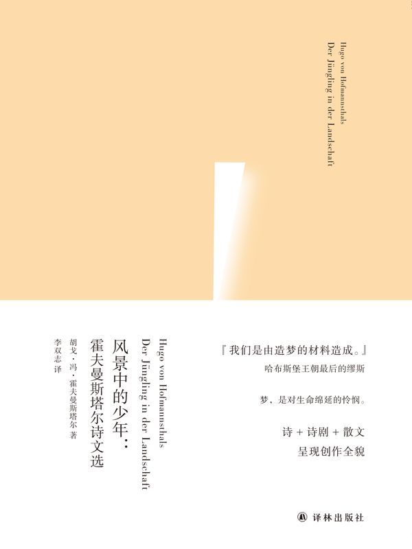 风景中的少年：霍夫曼斯塔尔诗文选 (俄尔普斯诗歌译丛)