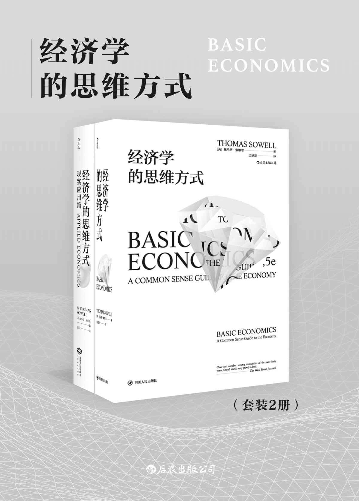 经济学的思维方式（套装共2册）（人人都能看懂的经济学专业读物，清醒权衡住房、医疗、就业、移民等现实议题的利弊得失。）