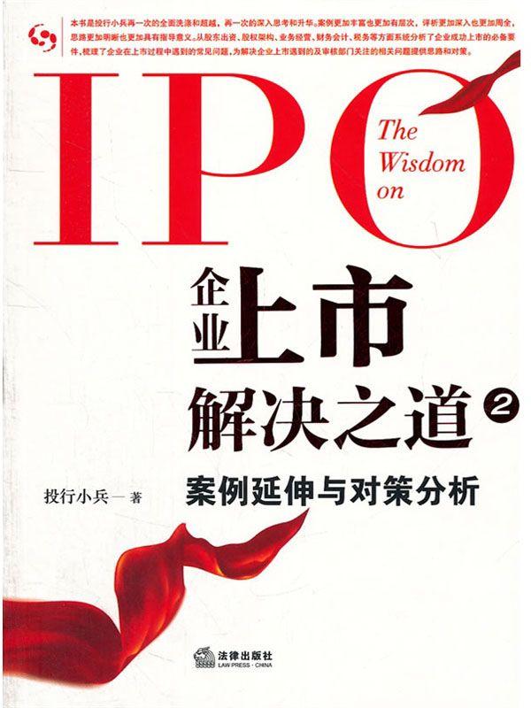 企业上市解决之道2：案例延伸与对策分析 (企业上市解决之道丛书)