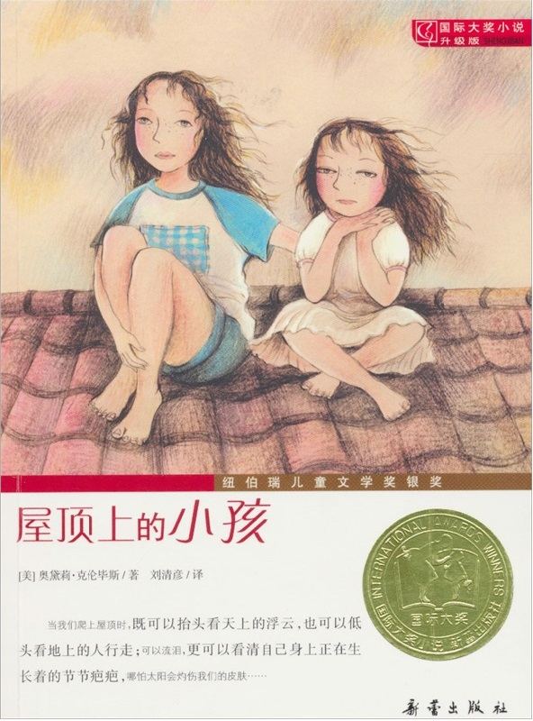 屋顶上的小孩