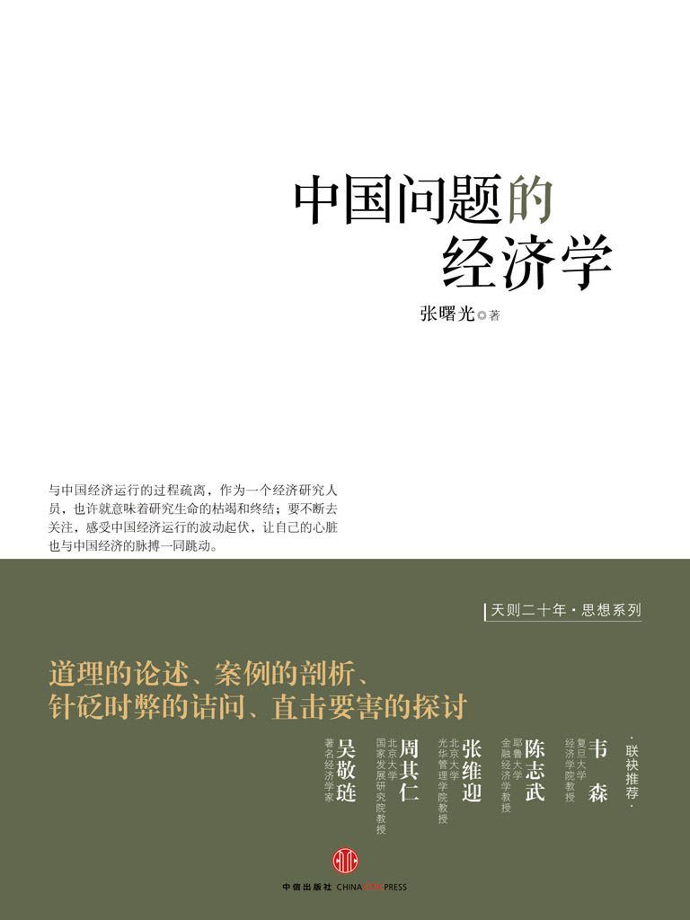 中国问题的经济学