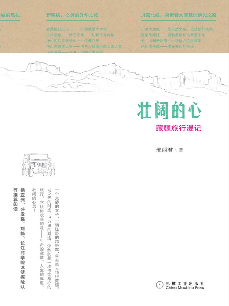 壮阔的心：藏疆旅行漫记 (博恩•崔西职业巅峰系列)