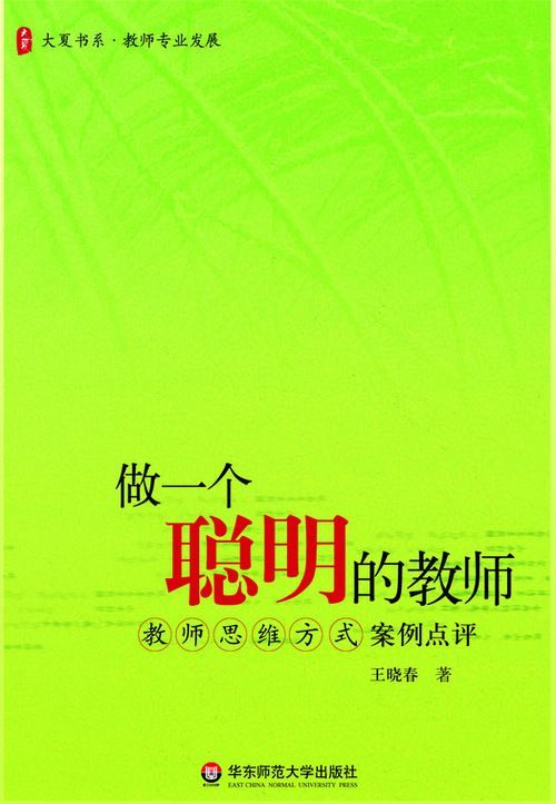 做一个聪明的教师:教师思维方式案例点评 (大夏书系)